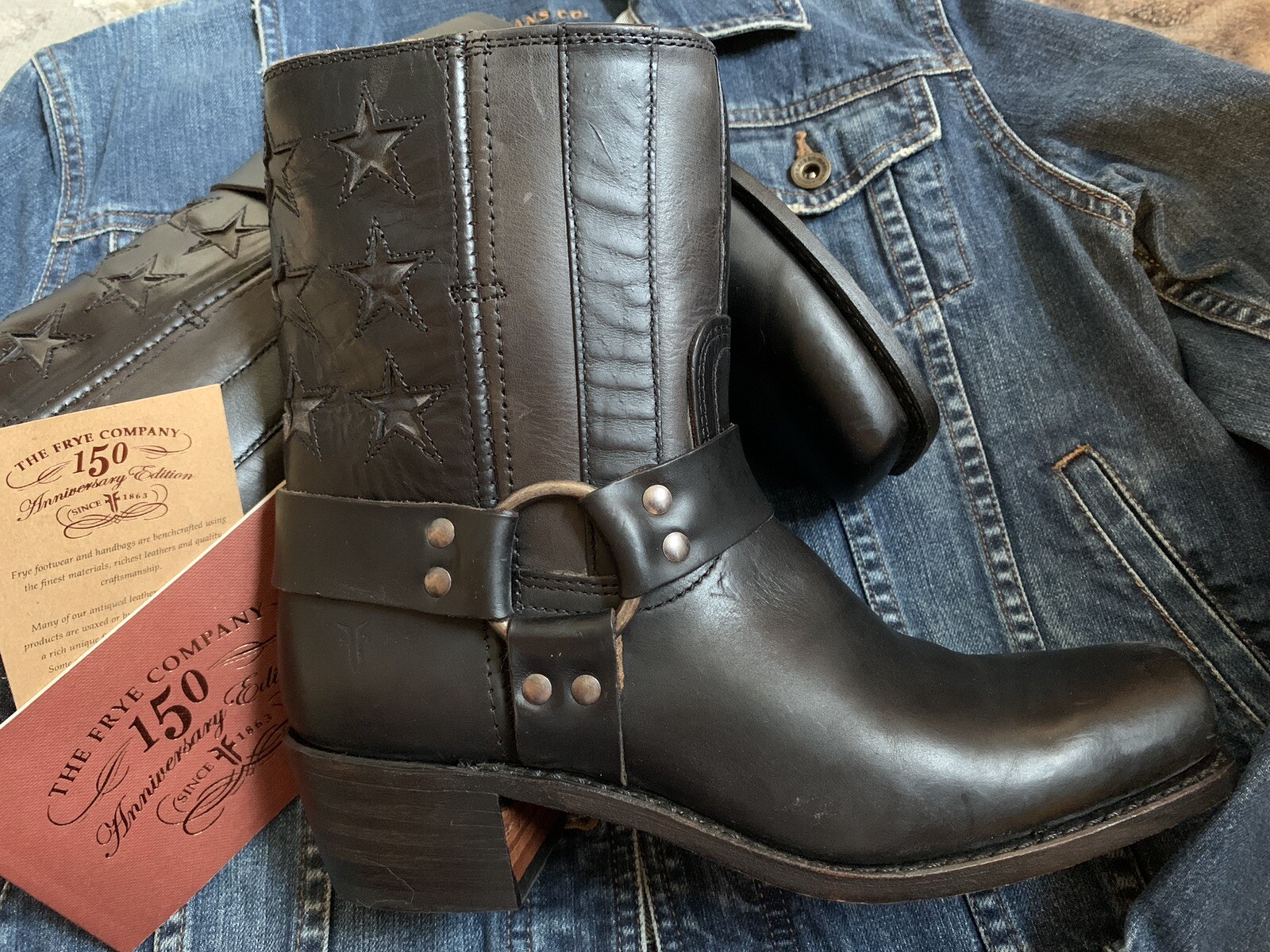 frye 150th anniversary harness americana boots