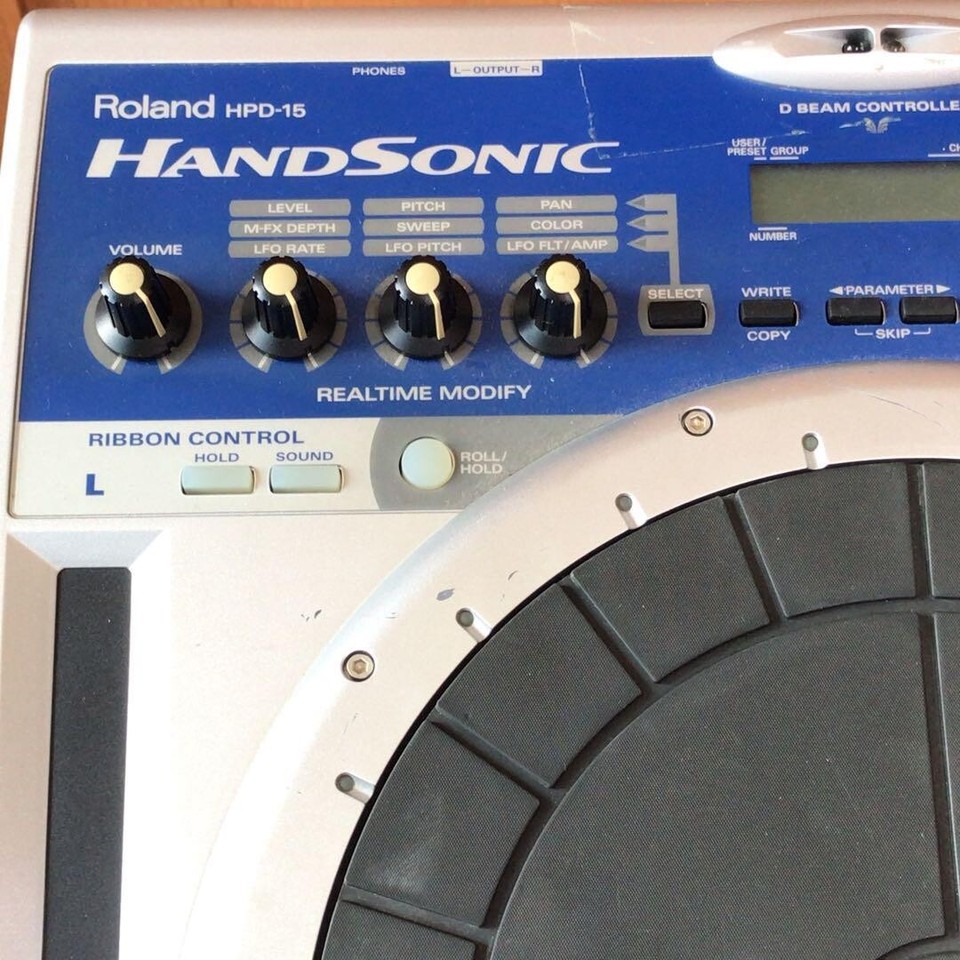 Roland Handsonic HPD15 Electronic Drum Percussion Pad ZP39328 With AC Adapter eBay