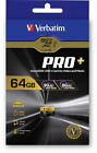 Verbatim microSDXC Pro 64gb Class 10 Uhs-i Incl Adapter