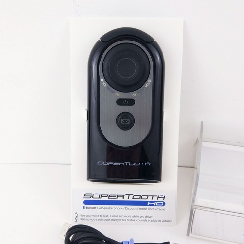 Supertooth HD Głośnik samochodowy Zestaw telefoniczny z asystentem głośnomówiącym Bluetooth 3.0 - Zdjęcie 4 z 4