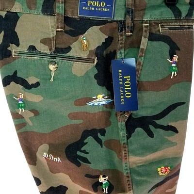 POLO RALPH LAUREN CAMO Embroidered 