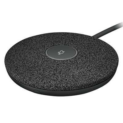 Logitech Rally Mic Pod, Black, 0.8'' x 4'' x 4''
