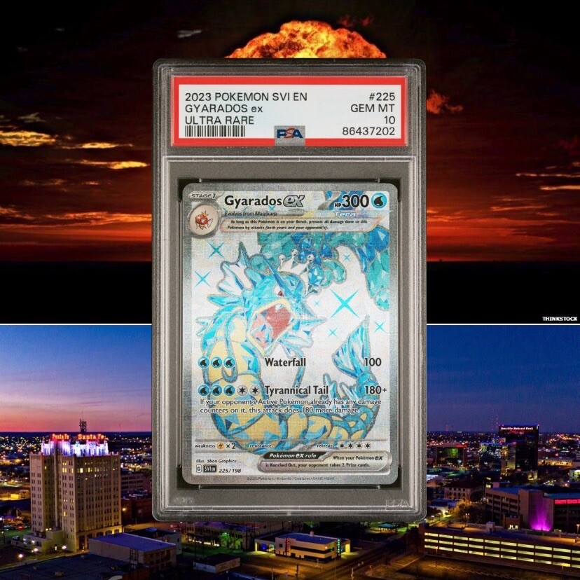 Gyarados Ex 225/198 Scarlet &amp; Violet (SV1) NM Full Art Ultra Rare