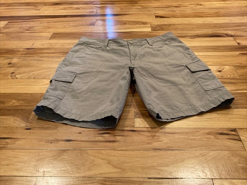 Columbia Outdoor Cargo Regular Fit Shorts Hiking Beige Khaki Men's 34 x 9 - Picture 9 of 12