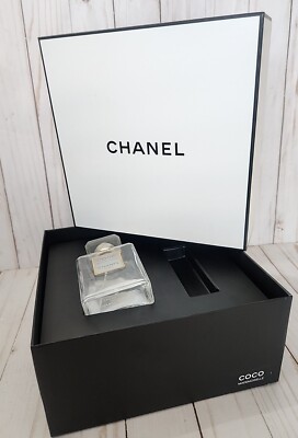 VTG Chanel Paris Coco Mademoiselle Eau De Parfum 3.4 Fl Oz EMPTY Bottle & Box