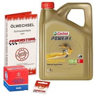 Honda CB 650 (RC03) 79-82, Castrol 10W40 ÖL + Miw ÖLfilter, MotoröL Set