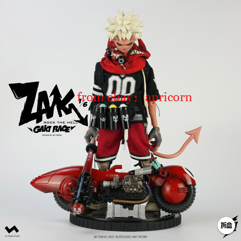 J.T STUDIO GAKI RACE #0 ZAIKI Action Figure 1/6 Anime J.T STUDIO GAKI RACE #0 ZAIKI Action Figure 1/6 Anime