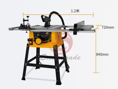 1800W 3250RPM 255mm 10   Table Saw   Cutting Machine Woodworking   #F12