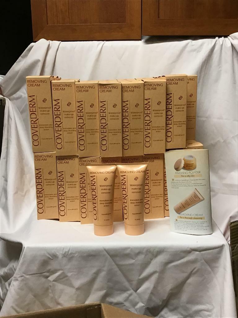 64 pieces of COVERDERM REMOVING CREAM WATERPROOF MAKEUP REMOVER HUGE 7oz  200ml