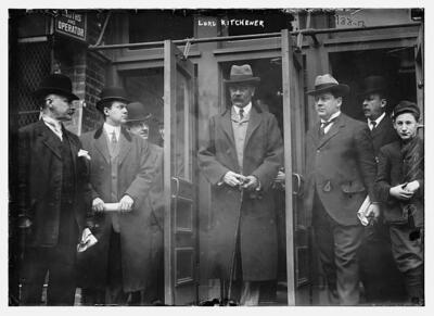 Lord Kitchener with others c1900 Large Old Photo
