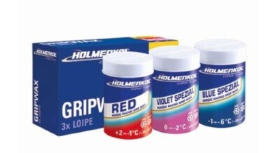 Holmenkol Langlauf Wax 3x Loipe Grip Wax