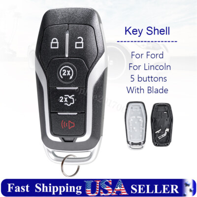 Silicone Key Case For Ford F-150 LINCOLN MKC MKX MKZ Remote Fob - Foto 7