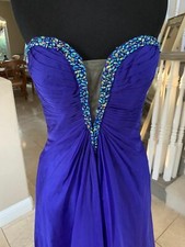 378 NWT INDIGO LA FEMME PROM/PAGEANT/FORMAL DRESS/GOWN 20930 size 2