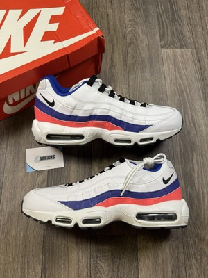 air max 95 white pink blue