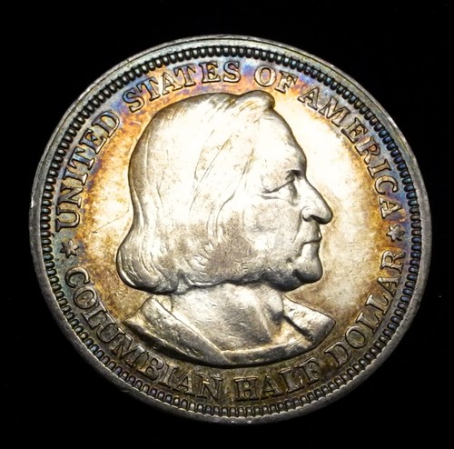 1893/3 Columbian Expo Half Dollar Silver 50C Looks Better In Hand ecoinsales