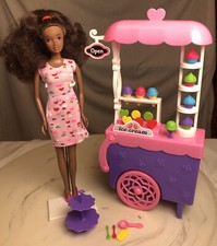 Kids Connection Ice Cream Stand Play Set With Lovely Pasty 12" Fashion Doll