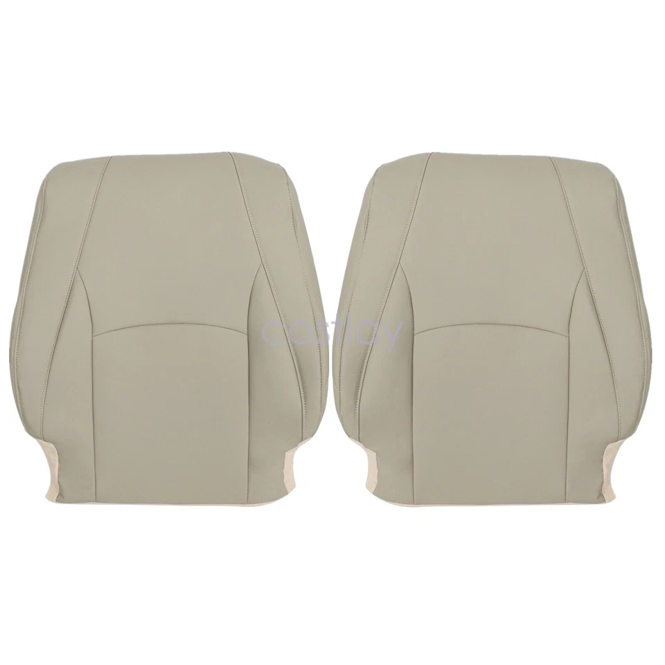 Cubierta de asiento de cuero tostado para Lexus RX330 RX350 RX400 2003-2009 ambos lados inclinados Foto 3 de 4