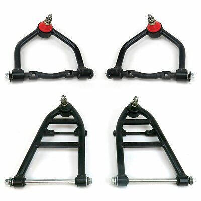 SET OF 4 Mustang II Suspension Tubular Control A Arms Street Rod Uppers Lowers SET OF 4 Mustang II Suspension Tubular Control A Arms Street Rod Uppers Lowers