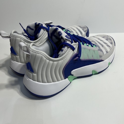 Adidas Trae Young Unlimited Size 12 White Blue Green New With Box - Picture 4 of 12