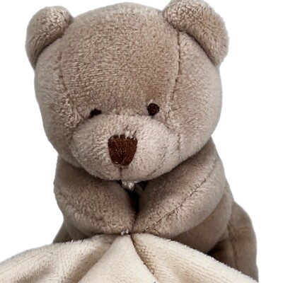 Doudou et Compagnie Teddy Bear Lovey Security Blanket Plush Paris Square Stuffed