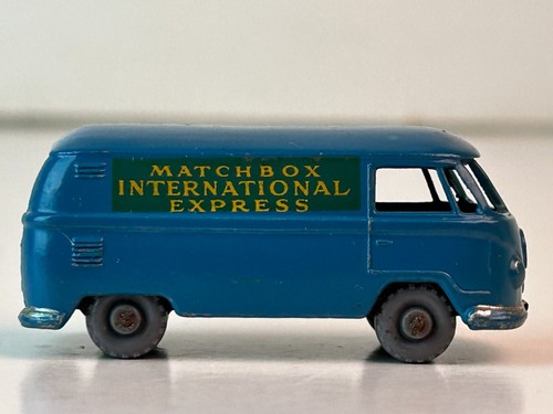 Matchbox Gray Wheel No. 34 Volkswagen Van, Plastic Wheels #3 - Picture 6 of 11