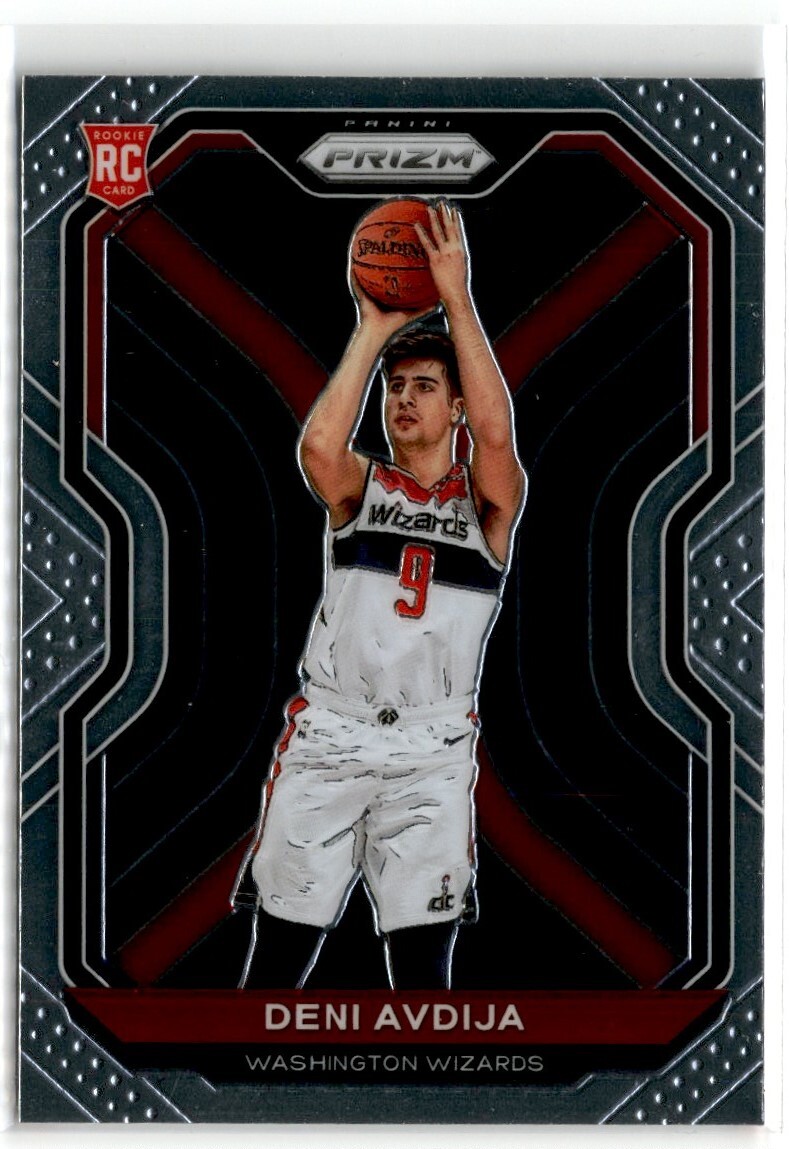 2020-21 Panini Prizm Base Deni Avdija #290 RC Washington Wizards