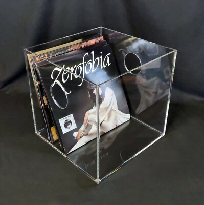 Portadischi In Plexiglass Per Vinili - Extralarge, Trasparente, Made In Italy - Foto 6