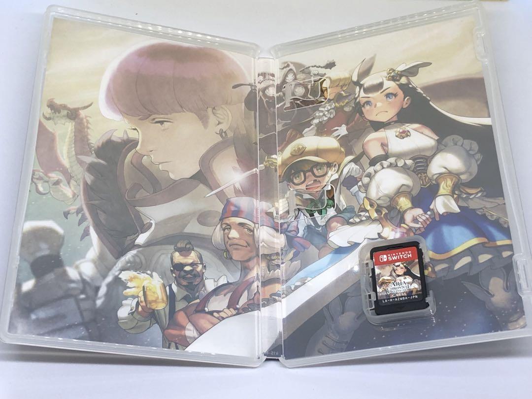 ARIA Chronicle Nintendo Switch Japanese Games With Case used