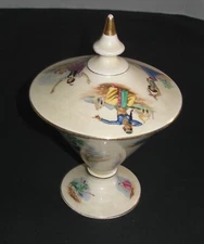 Royal Winton Gordon Covered Candy Dish National Dances England