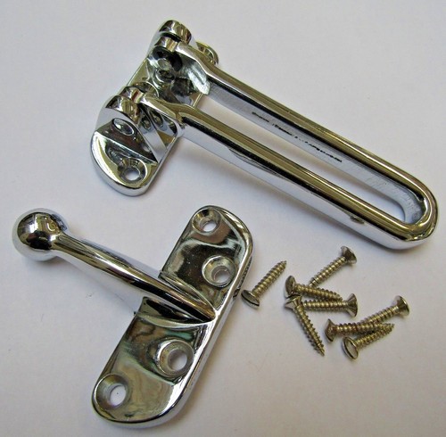 SEGURIDAD PROTECTOR PUERTA LIMITADOR CERRADURA CAPTURA REPUESTO PARA CADENA PUERTA - Imagen 3 de 3