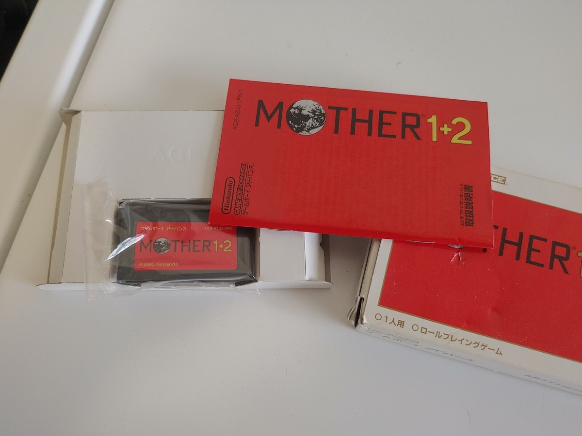 【美品】MOTHER1+2 Mother 1 & 2 (Nintendo Game Boy Advance, 2003) for sale
