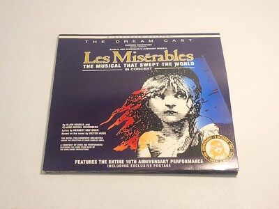 Les Miserables Musical in Concert Wide Screen Esition LD 2- Laser