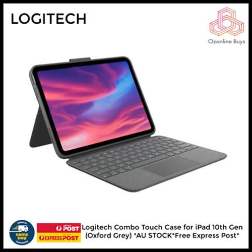 Logitech Combo Touch Case for iPad 10th Gen (Oxford Grey) *AU STOCK*Free Express - Picture 1 of 1