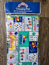 Vintage Baby King NEW/ SEALED Printed Vinyl Diaper Changing Pad