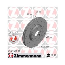 2x ZIMMERMANN Bremsscheibe 470241852 für RENAULT online kaufen | eBay