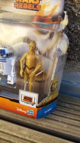 Star Wars C-3PO + R2-D2 Rebels Hasbro 3,75" - Bild 3 von 5