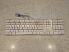 Genuine Apple Wired Keyboard Model: A1048 Dual USB Port Tested/Works