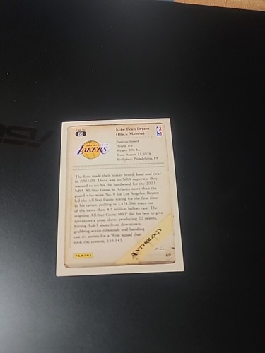2012-13 Panini Kobe Anthology Basketball #69 Kobe Bryant - Picture 2 of 2