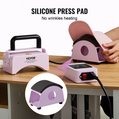 Sublimation Transfer Press Hut Press 15 x 8 cm lila Wärmepressmaschine