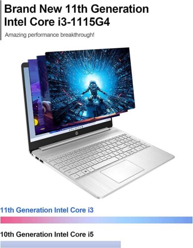 Newest HP Pavilion 15.6" HD Touch Anti-Glare Laptop 16GB 1TB Intel 4.1Ghz Win11 - Picture 3 of 5