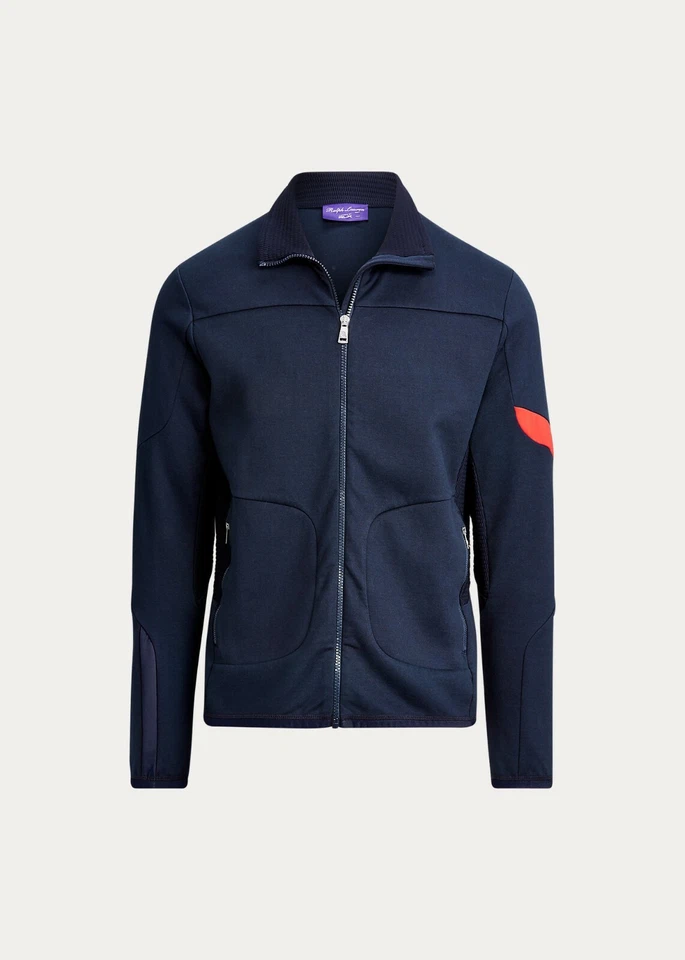 Chaqueta deportiva Ralph Lauren Purple Label RLX Performance azul marino absorbente doble punto Foto 2 de 2