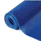 Drainage Mat Non Slip Rubber 0.9x3m Anti Slip Outdoor Matting, 5.5mm Thick Blue