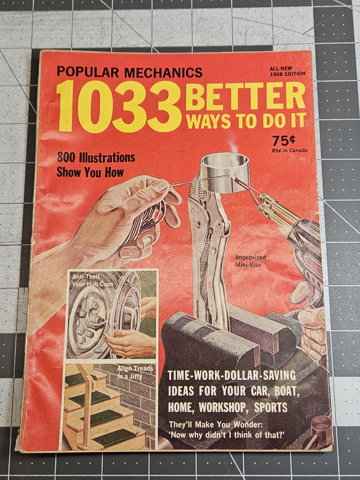 Popular Mechanics 1033 Better Ways To Do It Magazine 1968 Edition Vintage DIY