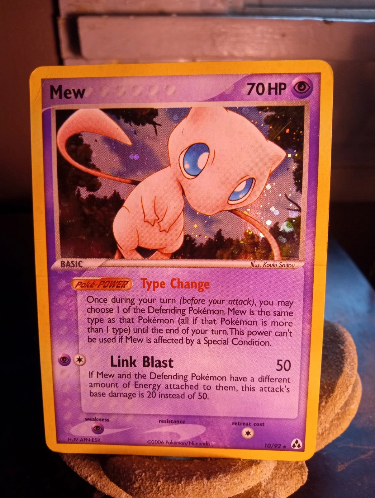 Mew Legend Maker 10/92 HOLO