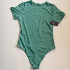 Auden Luxe Stretch Fully Lined Bodysuit Size L NWT