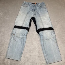 Icon Motorsports Men’s Size 34 Recon Pants Asphalt Motorcycle Racing Jeans Blue