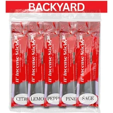 11" Incense Sticks - Backyard Pack Citronella Lemongrass Peppermint Pine Sage