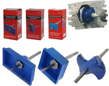 TCT SDS Plus Electrician Box Cutter 4 single Double Socket Back Box Circular UK