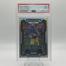 2023 Panini Prizm - Rookies Puka Nacua #357 Silver Prizm (RC)