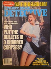 Front Page Detective True Crime Police Stories Magazine November 1981